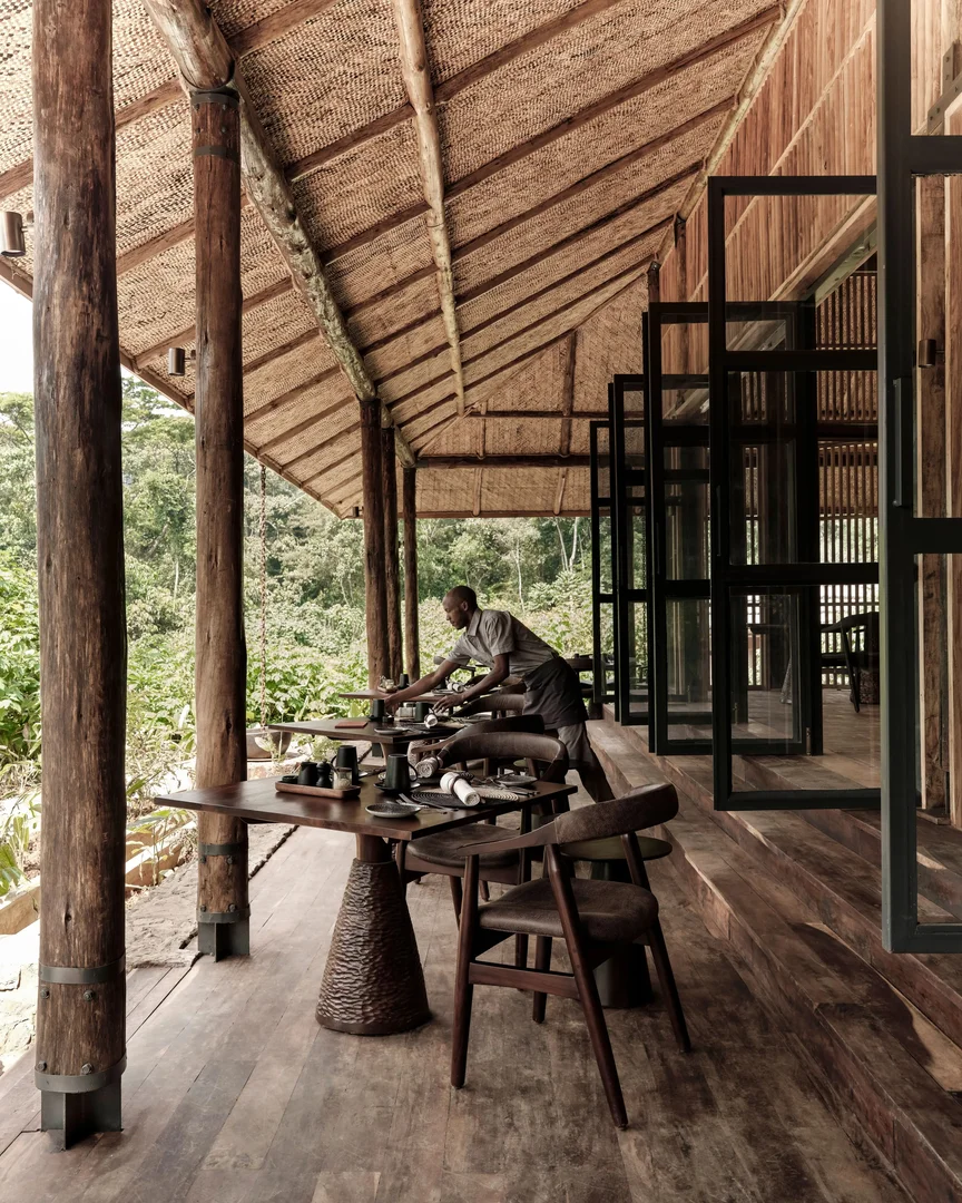 Gorilla Forest Lodge — Dining